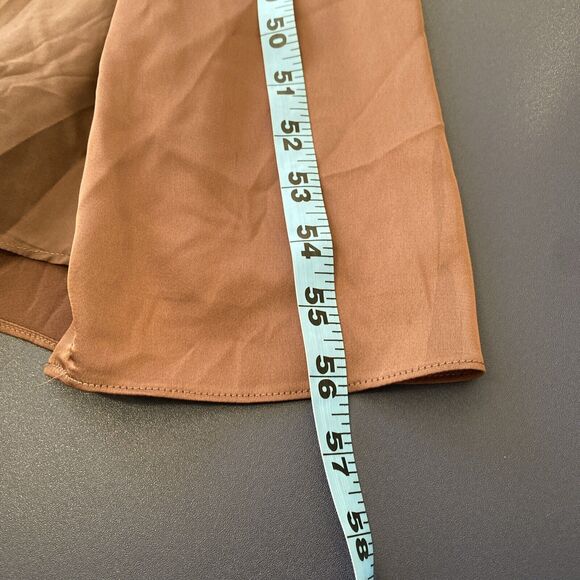 Birdy Grey Y2K Fairy Shiny Satin Long Bridesmaid Prom Leg Slit 90s HOCO Dress S - Picture 10 of 13